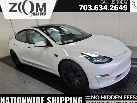 TESLA MODEL 3 2022 5YJ3E1ECXNF259790 image